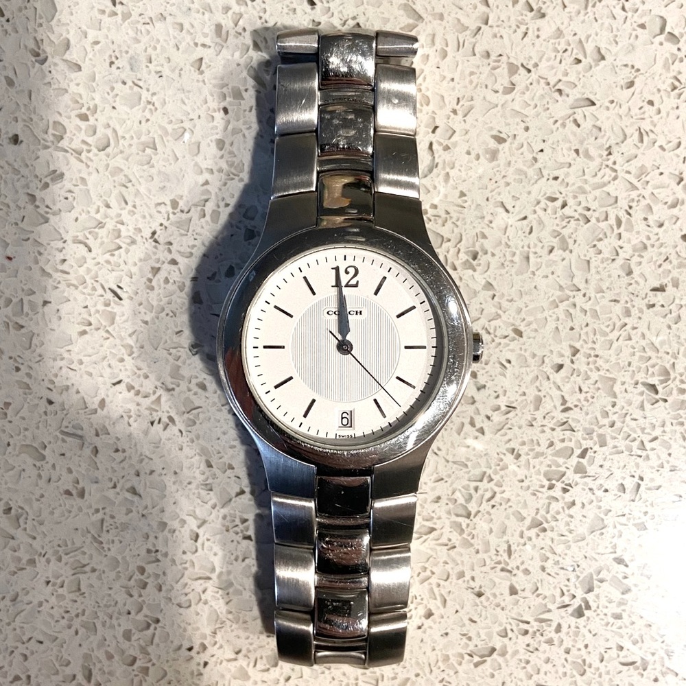 Stainless Steel Coach Watch